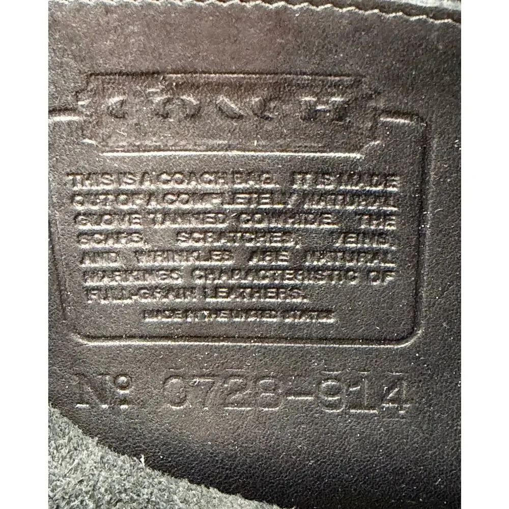 Vintage Coach 9870 Court Bag - Picture 10 of 11